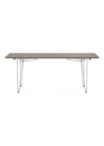 Magazin Tisch und Bank BTB Platte RAL 7038 Achatgrau