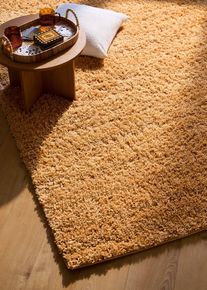 Hochflorteppich mit flauschiger Oberfl&auml;che, gold, Gr&ouml;&szlig;e 100x150 cm, bonprix