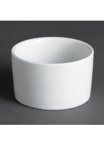 Ramequines Contemporáneos Blancos 70mm - 80 ml Paquete de 12 Olympia