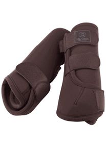 Eskadron Tendon Boots Pro Dressage Hind Platinum FW24, Dressage Tendon Boots, Rear