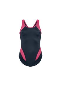 Tchibo - Sportowy kostium kąpielowy - dla pań - rozmiar 36 - kolor: r&oacute;żowy/niebieski