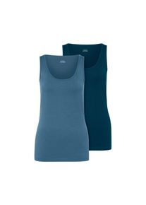 Tchibo - Topy - dla pań - rozmiar XL 48/50 - kolor: niebieski