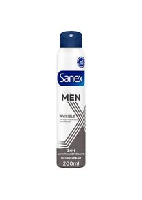 Sanex - Desodorante Spray Men Dermo Invisible Desodorantes 200 ml male