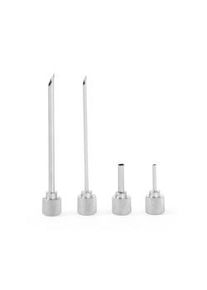 Boquillas de aguja de acero inoxidable Hendi para dispensador de crema, 4 piezas