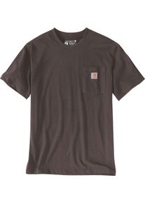Carhartt Workwear K87 Pocket, t-shirt , kleur: Bruin (B00) , maat: S