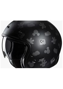HJC V31 Mickey MC5SF Motorradhelm (Schwarz/Silber)