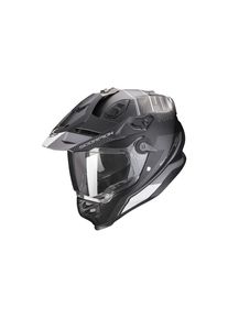 Scorpion ADF-9000 Air Desert Adventure Helm (schwarzmatt/silber)