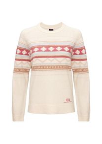 Elevenate Women's Fionnay Knit Wool jumper Women (L, sand)