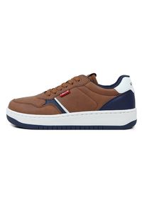 Levi's Levi´s Sneakers "Aiden" lichtbruin/wit/blauw - 46% | Maat: 38 |