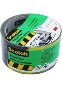 Scotch, Absperrung, 3M Premium Black Yellow Adhesive Hazard Warning Tape 50mm 2" x 33m