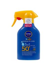 Nivea, Sonnencreme, SUN NIÑOS PROTEGE & CUIDA SPF50 pistola 270 ml (Sonnenspray, SPF 50, 270 ml)