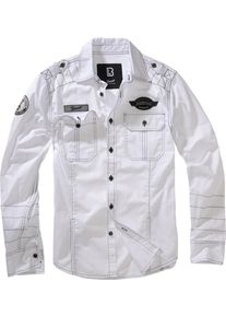 Brandit Luis Vintage, camisa , cor: Branco , tamanho: L