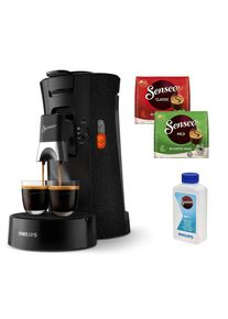 Philips Senseo , Kaffeepadmaschine »Select ECO CSA240/20, mit drei Kaffee-Einstellungen«, aus 21% rec. Plastik, Memo-Funktion, inkl. Gratis-Zugabe,...