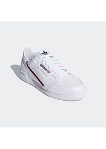 adidas originals , Herren , Sneaker »CONTINENTAL 80« , Cloud White / Scarlet / Collegiate Navy , 36 , 36 , Das moderne Remake eines klassischen...