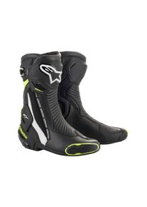 Alpinestars S-MX Plus v2 Motorcycle Boots (black / yellow / white)