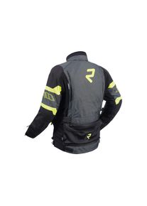 Rukka Madagasca-R GTX Motorradjacke Herren (anthrazit/schwarz/gelb)
