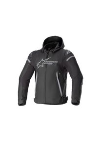 Alpinestars Zaca Waterproof Motorcycle Jacket Men (black / grey)