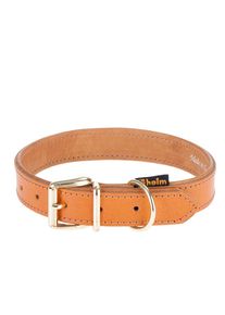 HEIM Buffalo, Collier en cuir pour chien - taille XL : tout de cou 45 - 55 cm