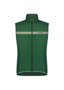 Shimano Evolve Wind Vest Insulated Cycling vest (L, green/olive)