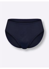 Dames Jazzpants in wit/marine bedrukt + marine ,maat 38, WITT, 82% Polyamide, 18% Elastan