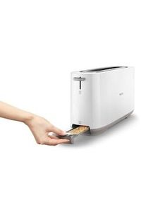 Tostadora Philips Daily 1 Slot Hd2590 1030W Blanco