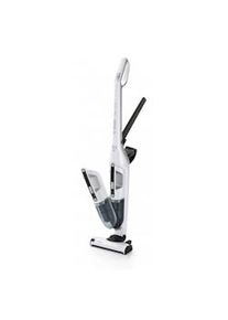 Bosch Série 4 Bbh32551 Aspirador de pé e vassoura eléctrica sem saco Metalic, Branco 0,4 L