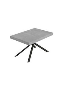 Itamoby Tavolo allungabile 90x130/234 cm Niket cemento gambe antracite