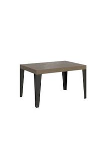 Itamoby Tavolo allungabile 80x140/224 cm Flame tortora telaio Antracite
