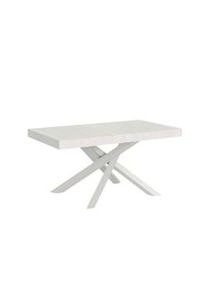 Itamoby Tavolo allungabile 90x180/284 cm Volantis bianco frassino telaio bianco