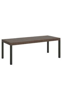 Itamoby Tavolo allungabile 90x200/304 cm Everyday Premium noce telaio Antracite