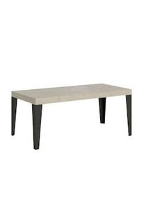Itamoby Tavolo allungabile 90x140/244 cm Flame Premium Cashmere gambe antracite