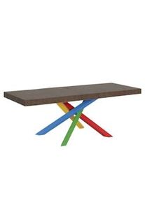 Itamoby Tavolo allungabile 90x200/304 cm Volantis Premium noce telaio 4/B