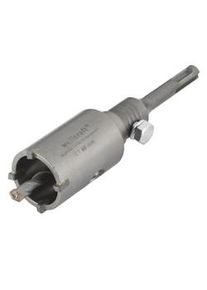 Wolfcraft Corona de perforación con broca de carburo y adaptador SDS-Plus 5480000