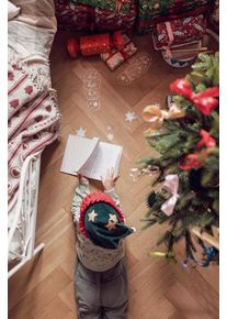 partydeco Gift wrap - Christmas car, 70x200 cm