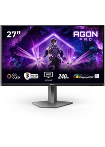 Monitor AGON by AOC PRO 26.5" AG276UZD QD-OLED UHD 520Hz 0.3ms Adaptive Sync HDR400