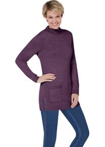 Damska Dlhý pulóver so stojačikom hroznová veľkosť 54