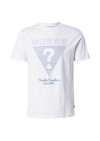 Guess T-Shirt Herren weiß Größe S Logoprint