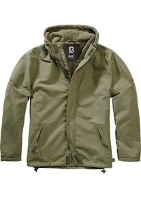 Brandit Windbreaker Frontzip, textieljas , kleur: olijf , maat: L