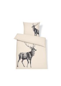 Tchibo - Pościel z mikrowłókna - kolor: beżowy