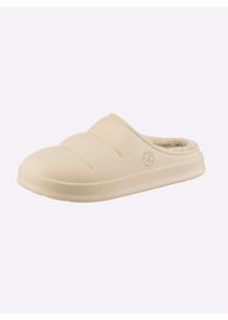 Heine Dames slippers in beige ,maat 38, Witt, 100% EVA (ethyleenvinylacetaat)