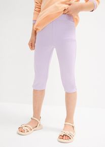 bonprix Leggings capri de mezcla de algodón orgánico elástico (2 unidades), rosa, 92/98