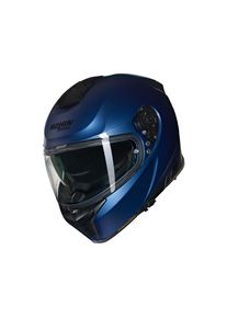 Nolan N80-8 N-Com Classico Nobile 313 Motorradhelm (Blaumatt)