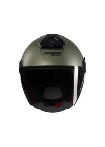 Nolan N40-5 N-Com Classico Nobile 315 Motorradhelm (Graumatt/Schwarz)