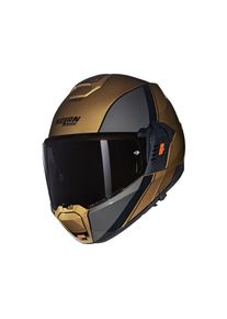 Nolan N120-1 N-Com Verniciatura Speciale 342 Motorradhelm (Sand/Grau)