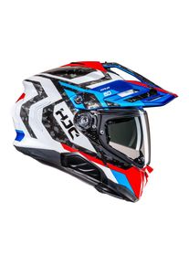HJC RPHA 60 Dakar Motorradhelm (Rot/Blau/Weiß/Schwarz)