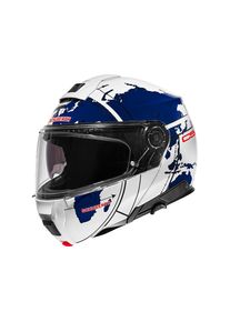 Schuberth C5 Globe Blue Motorradhelm (weiß/blau)