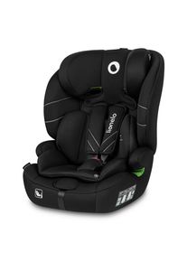 lionelo Kinderautositz , Schwarz , Textil , 46.5x58x52 cm , ECE R 129 i-Size , 5-Punkt-Gurtsystem, abnehmbarer und waschbarer Bezug, höhenverstellbare