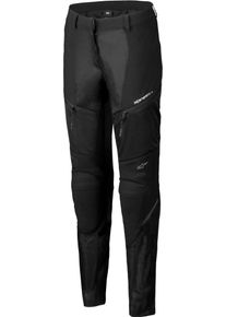 Alpinestars Stella Troop-Air, textile pants women , color: Black/Black , size: M