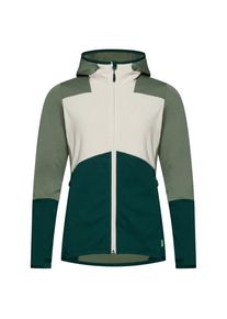 Vaude Women's Monviso Hooded Grid Fleece Jacket Fleece jacket Women (34, green)
