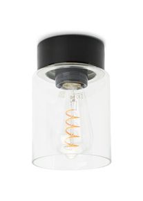 Loftslampe i porcelænscylinder